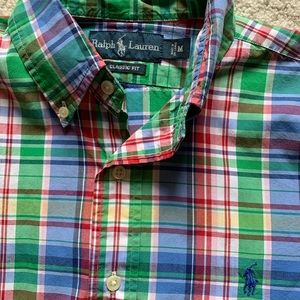 Polo by Ralph Lauren, Plaid Botton Up